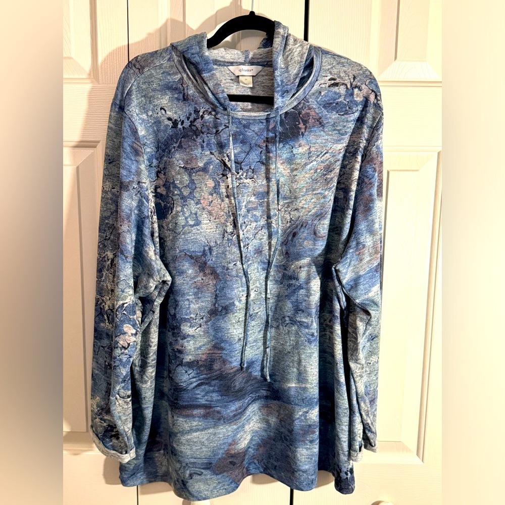 CJ Banks hooded top. Excellent condition.